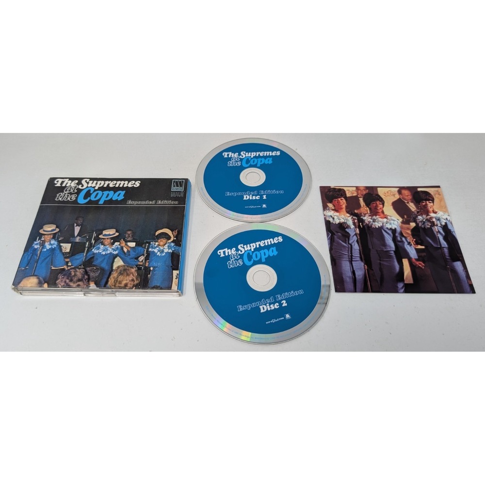 The Supremes At The Copa Expanded Edition 2 CD Set